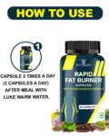 Rapid fat burner capsules 6