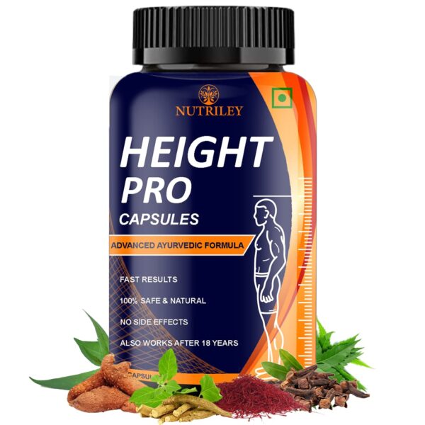Nutriley Height Capsules For Women & Men 60 capsules