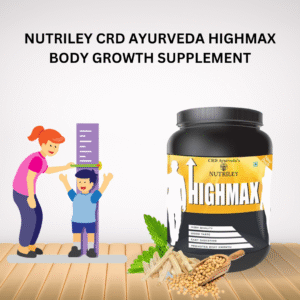 Nutriley CRD Ayurveda Highmax Body Growth Supplement - 500 Gms (Chocolate)
